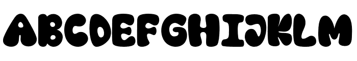 BOOBLE Regular Font UPPERCASE