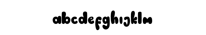 BOOBLE Regular Font LOWERCASE