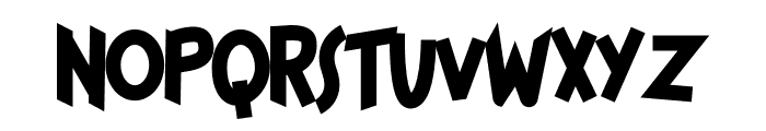 BOOM TOON Font LOWERCASE
