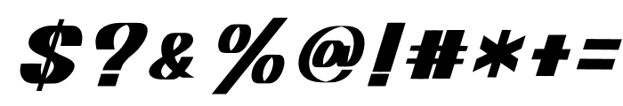 BORELLA Italic Regular Font OTHER CHARS