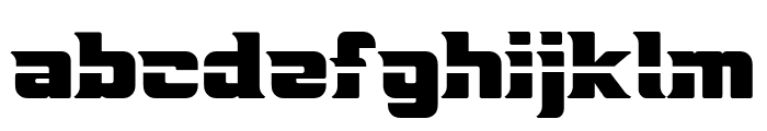 BOREX Variation Font LOWERCASE