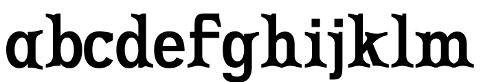 BORGER Font LOWERCASE
