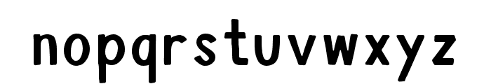 BOSCOWROUGHT Font LOWERCASE
