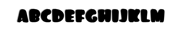 BOY Font UPPERCASE