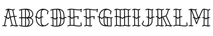 BRADWICK Font LOWERCASE