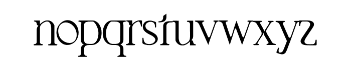 BRAHMA Font LOWERCASE