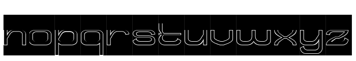 BRIGHT FUTURE-Hollow-Inverse Font LOWERCASE