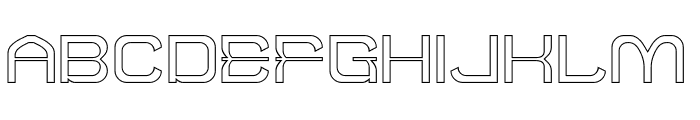 BRIGHT FUTURE-Hollow Font UPPERCASE