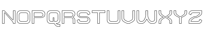 BRIGHT FUTURE-Hollow Font UPPERCASE