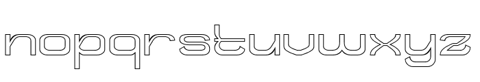 BRIGHT FUTURE-Hollow Font LOWERCASE