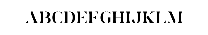BRITJ Font UPPERCASE