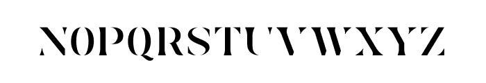 BRITJ Font UPPERCASE