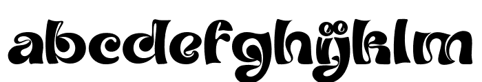 BROHALO Regular Font LOWERCASE