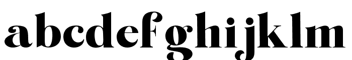 BROHILLO Regular Font LOWERCASE