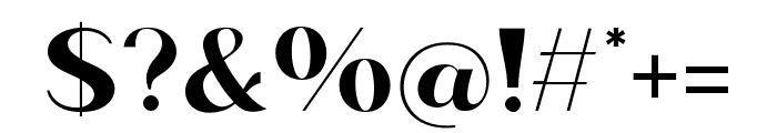 BROLIMO Black Font OTHER CHARS