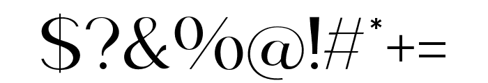BROLIMO Regular Font OTHER CHARS