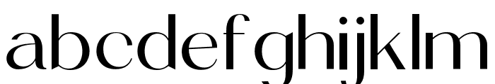 BROLIMO Regular Font LOWERCASE
