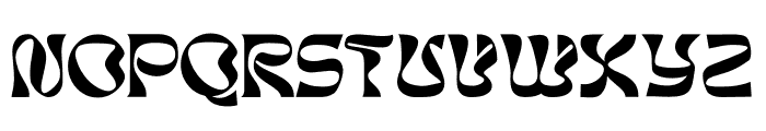 BROMAN Font UPPERCASE