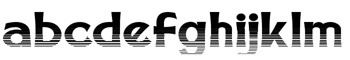 BRONCO SpeedWay gradient Regular Font LOWERCASE