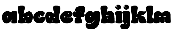 BRONGGEDUNY-Regular Font LOWERCASE