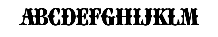 BROTHER BIKERS Regular Font LOWERCASE