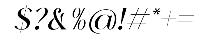 BROWN VOLKY Italic Font OTHER CHARS