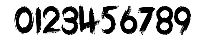 BRUSHSPIDOL Font OTHER CHARS