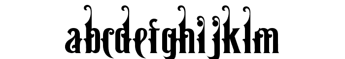 BTD Victorian Letterhead Altern Font LOWERCASE