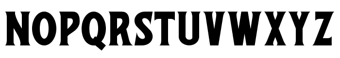 BTD Victorian Letterhead Serif Font UPPERCASE