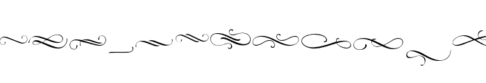 BTDElcie-Ornament Font UPPERCASE