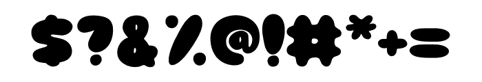 BUBLLES Font OTHER CHARS