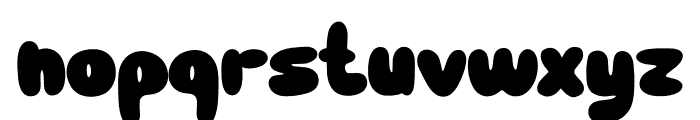BUBLLES Font LOWERCASE