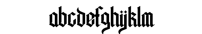 BUDARTI Regular Font LOWERCASE