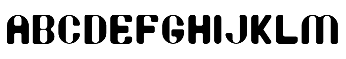 BUNDER Font LOWERCASE