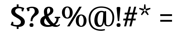 BUOZZI-Medium Font OTHER CHARS
