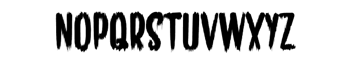 BURIED HOUSE Font UPPERCASE
