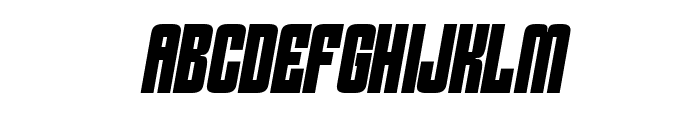 BURST SPEED Regular Font UPPERCASE