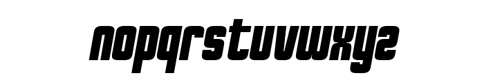 BURST SPEED Regular Font LOWERCASE
