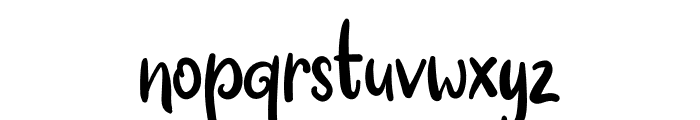 BUSY BEAR Font LOWERCASE