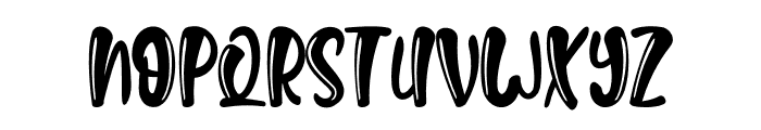 BUTERFLY FLY Font LOWERCASE