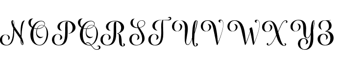 BabaBadita Font UPPERCASE