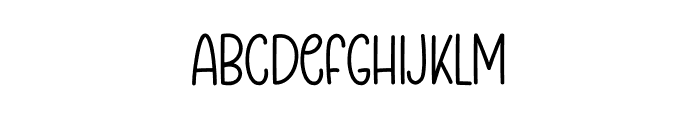 Babe Chubby Font UPPERCASE