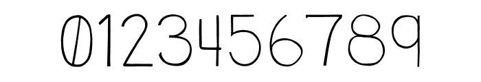 Babes Hand Thin Font OTHER CHARS