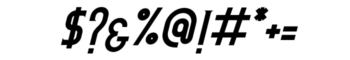 Babillon Italic Font OTHER CHARS