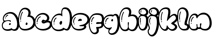 Bable Funy Font LOWERCASE
