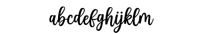 Baby Aletha Font LOWERCASE