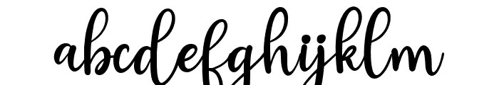 Baby Angel Regular Font LOWERCASE