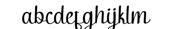 Baby Anglina Font LOWERCASE