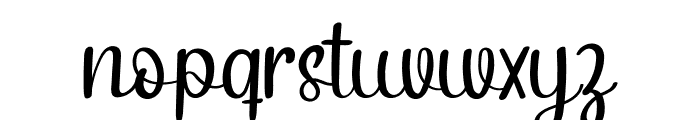 Baby Anglina Font LOWERCASE