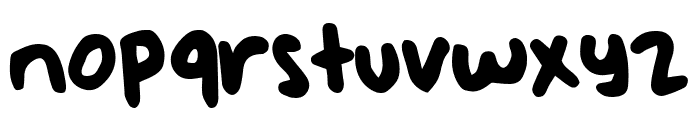 Baby Blooming Font LOWERCASE